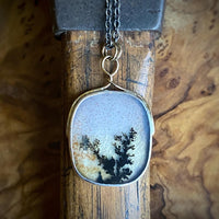 Dendritic Agate Necklace